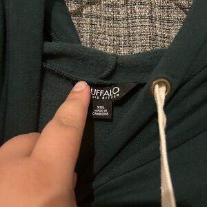 Buffalo green hoodie